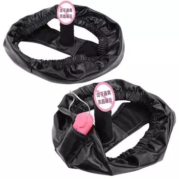 Сексуальное носимое поддельное нижнее белье для пениса женское носимое дилдо вибратор женская мастурбация анус игрушка Black10cm Anal Plug