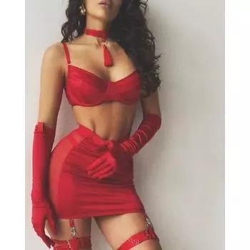 Сексуальное обтягивающее сетчатое, прозрачное, обтягивающее бедра сексуальное нижнее белье, женский корректирующий раздельный костюм S