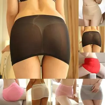 Сексуальное прозрачное нижнее белье ночное белье вечерняя сетчатая мини-юбка серый розовый белый