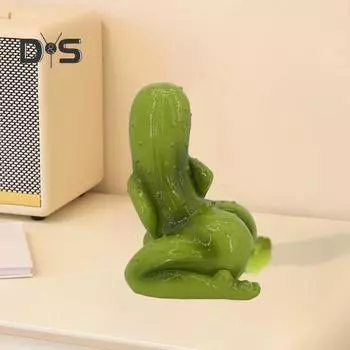 Сексуальное украшение в виде соленья, ручная работа, статуэтка пикантного соленья из смолы, настольная дерзкая фигурка в виде соленья, розыгрыш, подарок для любителей солений