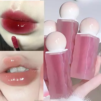 Сексуальное зеркало, вода, легкий оттенок для губ, жидкая помада, антипригарная чашка, красный блеск для губ, ледяной чай, блеск для губ, женская косметика, глазурь для губ, спрей-помада для губ, женский макияж