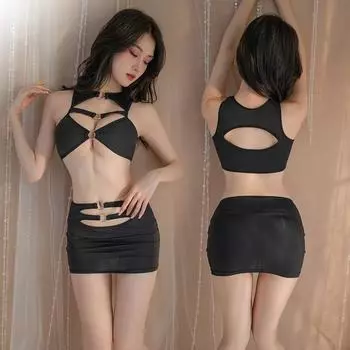 Сексуальное женское белье Эротика Офис Леди Секс Косплей Костюмы OL Бизнес Бюстгальтер Мини Юбка Эротика Порно Соблазн Ночной Клуб Вечеринка Униформа One Size