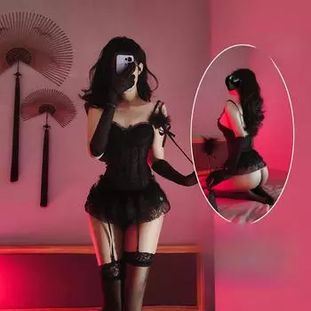 Сексуальное женское белье Pure Desire To Gather большого размера сексуальная униформа кружевная пижама обтягивающая соблазнительная воздержание женщины One size