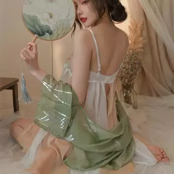 Сексуальное женское белье, сексуальный костюм Древнего Хана, горячая униформа для ролевых игр, пижамный комплект с искушением и перспективой One size