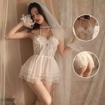 Сексуальное женское белье Super Fire Многоцветное эротическое белье Ткань Сексуальное женское забавное нижнее белье Рыболовная сеть Пудинг Кольцо для брюк Кольцо на шею Сетка One Size