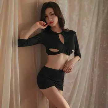 Сексуальное женское белье Super Fire Многоцветное эротическое белье Ткань Сексуальное женское забавное нижнее белье Рыболовная сеть Пудинг Кольцо для брюк Кольцо на шею Сетка One Size