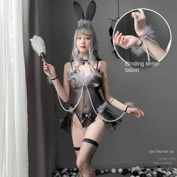 Сексуальное женское белье Super Fire Многоцветное эротическое белье Ткань Сексуальное женское забавное нижнее белье Рыболовная сеть Пудинг Кольцо для брюк Кольцо на шею Сетка One Size