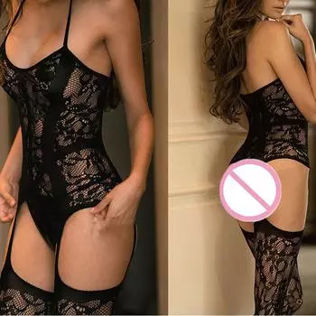 Сексуальное женское нижнее белье, эротическое боди, сексуальное нижнее белье, трусики и подвязки, нижнее белье, ночные рубашки one size