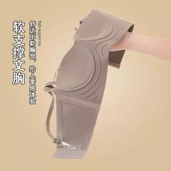 Сексуальное женское нижнее белье против расширения, маленькая грудь собрана без стальных колец, двойная грудь, горные тяги, тонкий чехол для бюстгальтера против провисания 32/70AB шампанского