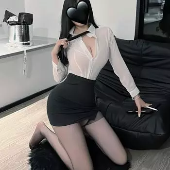 Сексуальное женское нижнее белье сексуальное обтягивающее облегающее белье для секретаря OL униформа соблазнение учитель костюм ночной клуб average size 80-60kg