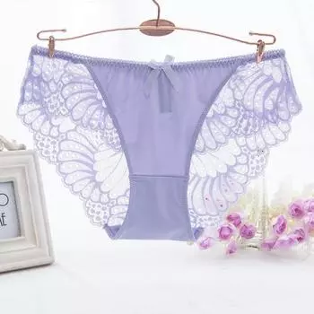 Сексуальное женское нижнее белье, трусы с низкой талией, женские хипстерские трусы, трусы M бежевый