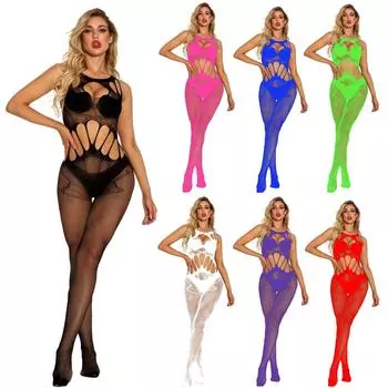 Сексуальное женское нижнее белье в сеточку Babydoll, нижнее белье, ночное белье, боди