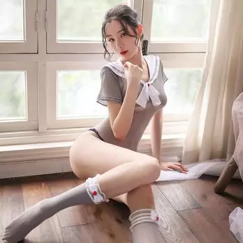 Сексуальность чистая красота перспектива матросский костюм униформа соблазн костюм Sao JK чулки сетчатые носки красивые ноги One size