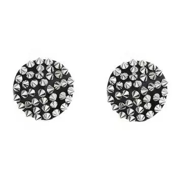 Сексуальные 1 пара заклепок для сосков для женщин, защита для сосков, многоразовые накладки на грудь, силиконовые наклейки на соски, наклейки на бюстгальтер One size