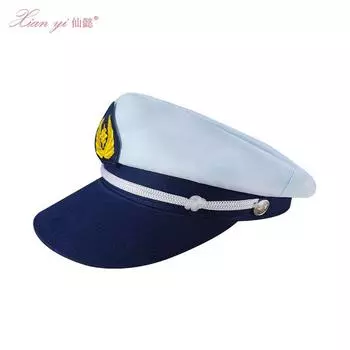 Сексуальные аксессуары Чистая похоть Синяя темно-синяя шляпа Воздержание Полицейская шляпа Сексуальное соблазнение Флирт аксессуары Женский M3