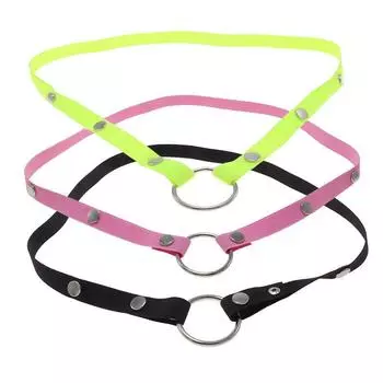 Сексуальные аксессуары для пояса, подходящие для замка целомудрия, кольца для пениса, кулон, секс-инструменты, сексуальные игрушки, фиксированные Pink Belt