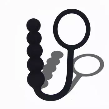 Сексуальные бусины, анальная пробка, игровое кольцо, шарик, силиконовый анальный анал 1*1*1