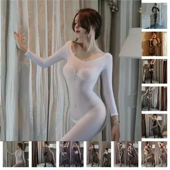 Сексуальные чулки в сеточку с открытой промежностью, колготки, нижнее белье для женщин, кружевные колготки, прозрачное боди, большие размеры A1