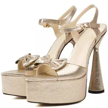 Сексуальные гладиаторские сандалии, женская летняя обувь 2024 года, на платформе, на высоком каблуке, роскошные золотисто-черные туфли для вечеринок и танцев, женские шлепанцы 34 чёрный