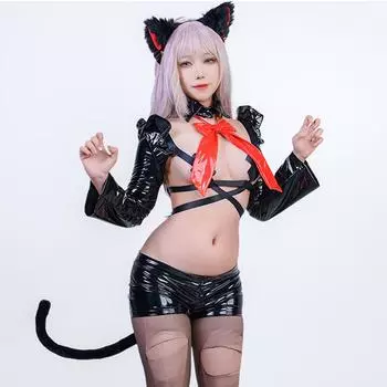 Сексуальные кавайные девушки-кошки косплей костюмы женщины хэллоуин аниме ролевые игры наряды эротическое нижнее белье комплект ночной клуб секс порно униформа One Size