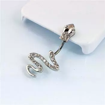 Сексуальные кольца для пупка, антиаллергенные простые титановые серьги, пирсинг для ногтей, пупка, украшения для тела