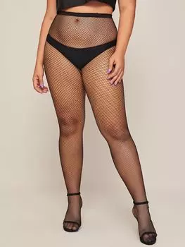 Сексуальные колготки сетчатые носки нижнее белье one size fits all чёрный