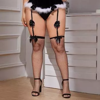 Сексуальные кружевные носки до бедра сетчатые носки нижнее белье one size fits all