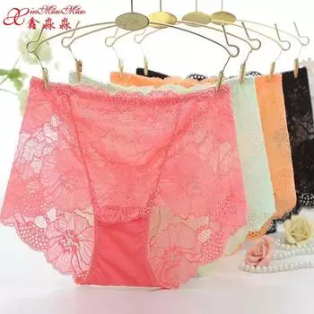 Сексуальные кружевные трусики, нижнее белье с бесшовными трусиками, полая талия, ультратонкие, утягивающие бедра, прозрачные трусики, утягивающие женские трусики больших размеров M белый