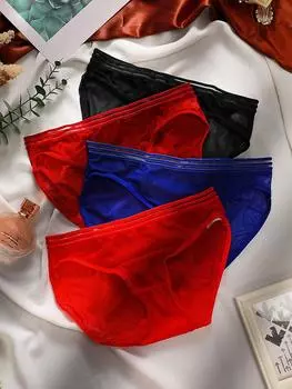 Сексуальные кружевные трусики сексуальные горячие треугольные Т-образные брюки прозрачные сексуальные женские соблазнительные с низкой талией one size fits all белый