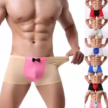 Сексуальные модные новые мужские брюки, нижнее белье, трусы XL