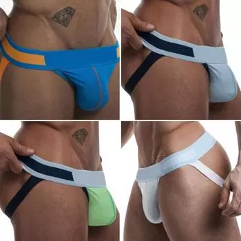 Сексуальные мужские трусы-стринги с лямками, нижнее белье, трусы-боксеры с низкой посадкой XXL
