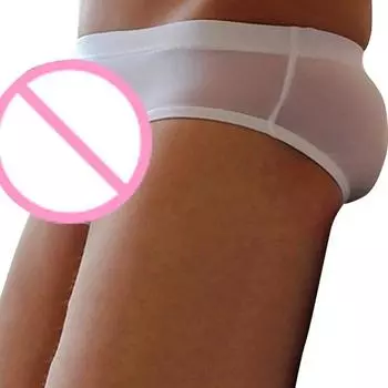 Сексуальные мужские удобные мягкие трусы с низкой посадкой, однотонное нижнее белье, трусы для медового месяца 2XL