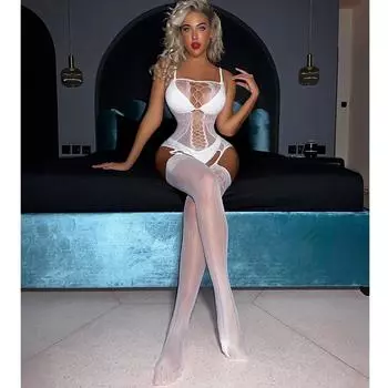 Сексуальные перспективные боди-чулки, сетчатые костюмы для нижнего белья, женские комбинезоны для всего тела, эротические прозрачные сетчатые боди, одежда XXS