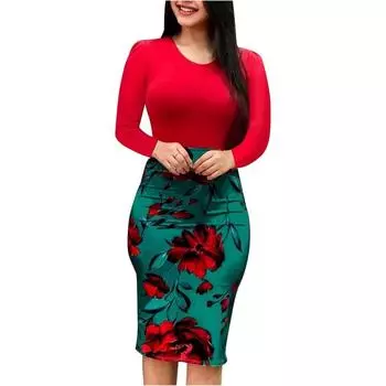 Сексуальные платья без рукавов с подсолнухами для женщин, контрастные по цвету праздничные вечерние короткие облегающие платья мини S розовый