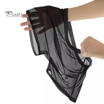 Сексуальные сетчатые трусы-боксеры, бесшовные 3D выпуклые трусики с низкой посадкой, дышащие прозрачные шорты, трусики 3XL