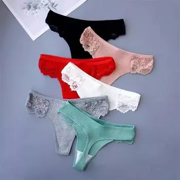 Сексуальные спортивные фитнес-йога бесшовные женские трусы с низкой посадкой из чистого хлопка женское нижнее белье S