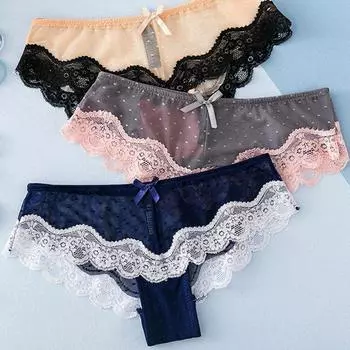 Сексуальные стринги хипстеры нижнее белье ультратонкие трусики с вырезами кружевные трусы с низкой посадкой XL