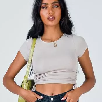 Сексуальные топы на бретелях с завязками по бокам и рюшами, женские однотонные тонкие укороченные топы, женские уличные трикотажные футболки в рубчик S белый