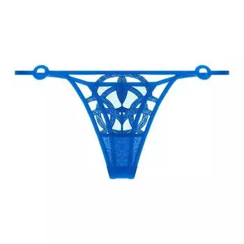 Сексуальные трусики больших размеров Французские ультратонкие соблазнительные секс-трусики Трехмерные вышитые кружевные трусики Стринги S