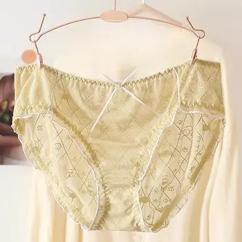 Сексуальные трусы плюс кружевные трусики для женщин трусы милые легкие сетчатые трусики женские трусики M