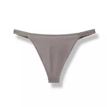 Сексуальные трусы Temptation Invisible женское нижнее белье No Sensation Hip Lifting Ice Silk Треугольные трусики бикини средней талии S фуксия