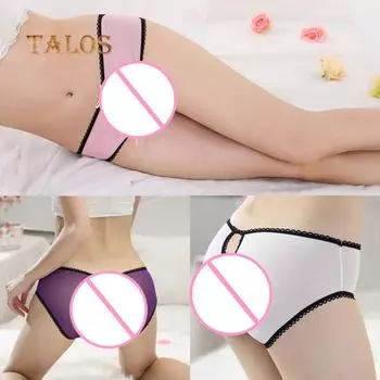 Сексуальные взрослые женщины с бантом и декором, прозрачные трусики без вырезов, трусы, стринги, нижнее белье One Size