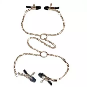 Сексуальные зажимы для сосков, БДСМ, фетиш, эротические игрушки, секс-игры, игрушечные инструменты, стимулятор для пар, цепные зажимы, ошейники, товары для взрослых для женщин