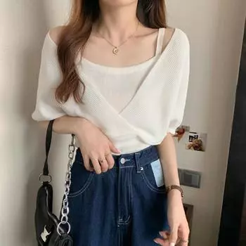 Сексуальные женские футболки с открытой спиной, однотонная одежда для вечеринок, топы для девочек, модные футболки M белый