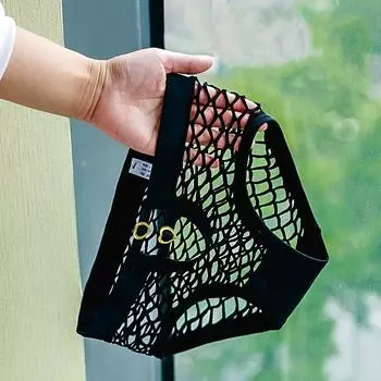 Сексуальные женские трусики ikule, черное нижнее белье с вырезами, искушение со средней талией K110 one size белый