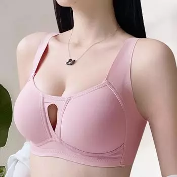 Сексуальный бесшовный бюстгальтер пуш-ап, ажурный бюстгальтер, беспроводное нижнее белье, женское нижнее белье с мягкой тонкой чашкой, бюстгальтер без косточек для женщин 36B