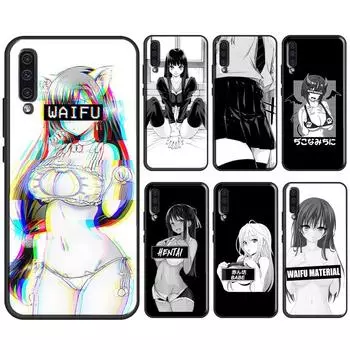 Сексуальный чехол для девочек с аниме для Samsung A12 A32 A42 A52 A72 A52S A03S A21S A11 A31 A51 A71 A10 A50 A70, полное покрытие Samsung A03S
