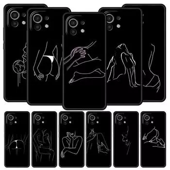 Сексуальный чехол для телефона с рисунком розы Lover для Xiaomi 14 13T 12T Pro 12 13 11 Ultra Mi Note 10 Lite 10T 5G 11X Pro 11T 11i 9T Mi 11 Lite