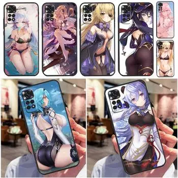 Сексуальный чехол Genshin Impact Hentai для Xiaomi Redmi Note 11 11S 10 10S 9 9S 12 Pro Redmi 9A 9C 10A 10C, мягкий чехол Redmi 10A