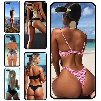 Сексуальный чехол в бикини для девочек для OPPO A74 A54 A94, чехол для OPPO A31 A53 A53S A5 A9 2020 A5S A15 A83 A91 A52 A72, чехол OPPO A3S